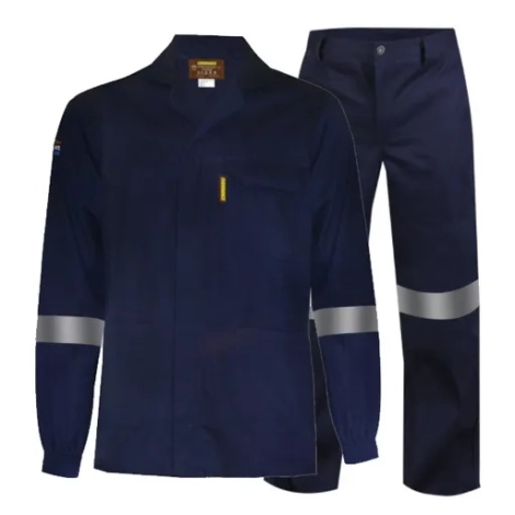 WSN-D592PC-Endurance-Navy-Blue-D59-Flame-Acid-Conti-Suit-2-Piece-with-Reflective